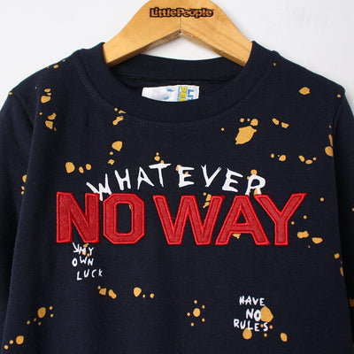 Desire Blue Themed Boys Sweatshirt Sweatshirt Iluvlittlepeople 