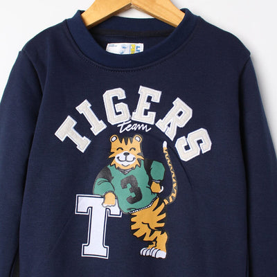 Dream Blue Themed Boys Sweatshirt Sweatshirt Iluvlittlepeople 