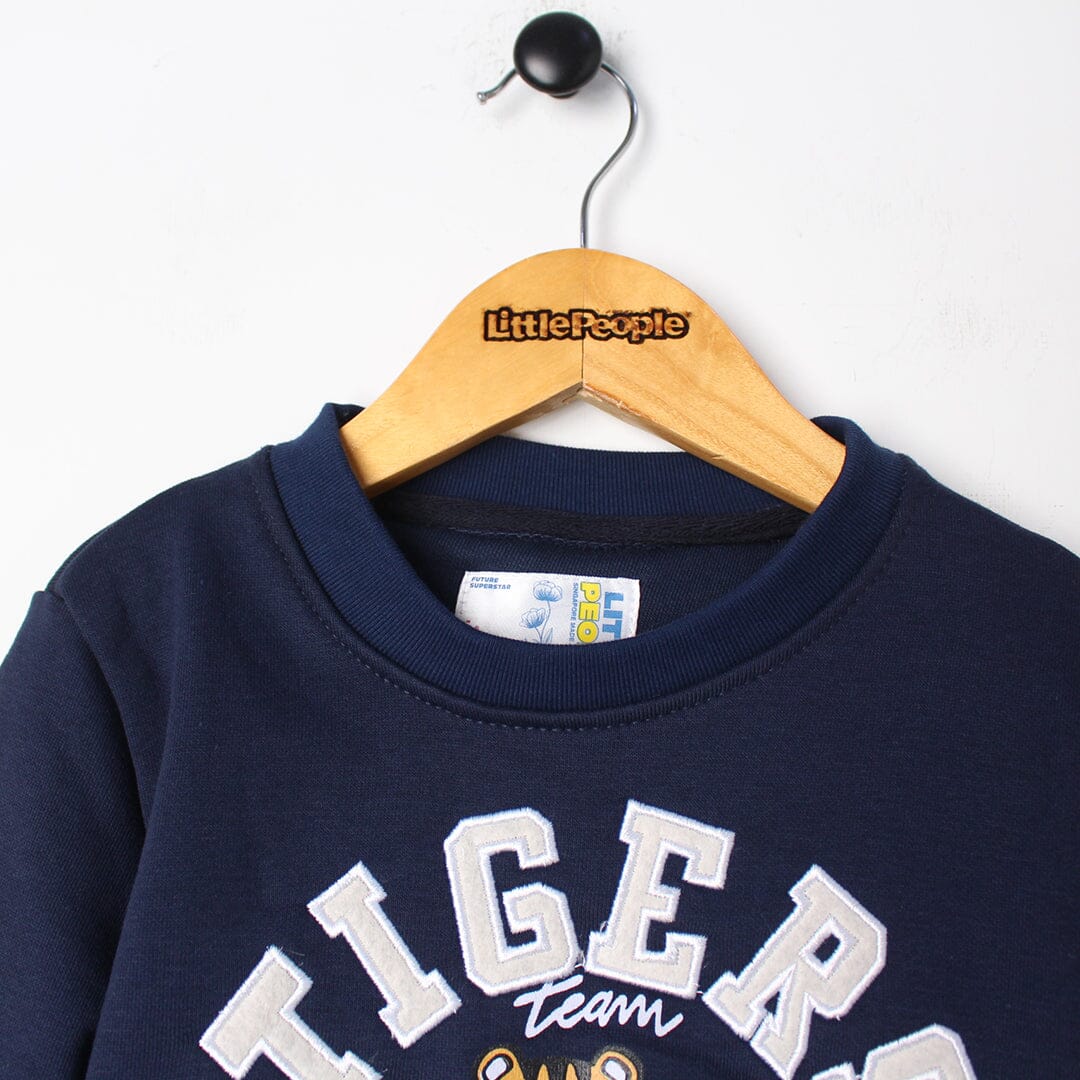 Dream Blue Themed Boys Sweatshirt Sweatshirt Iluvlittlepeople 