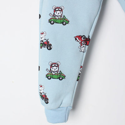Inspire Blue Themed Kids Trouser Trouser Iluvlittlepeople 