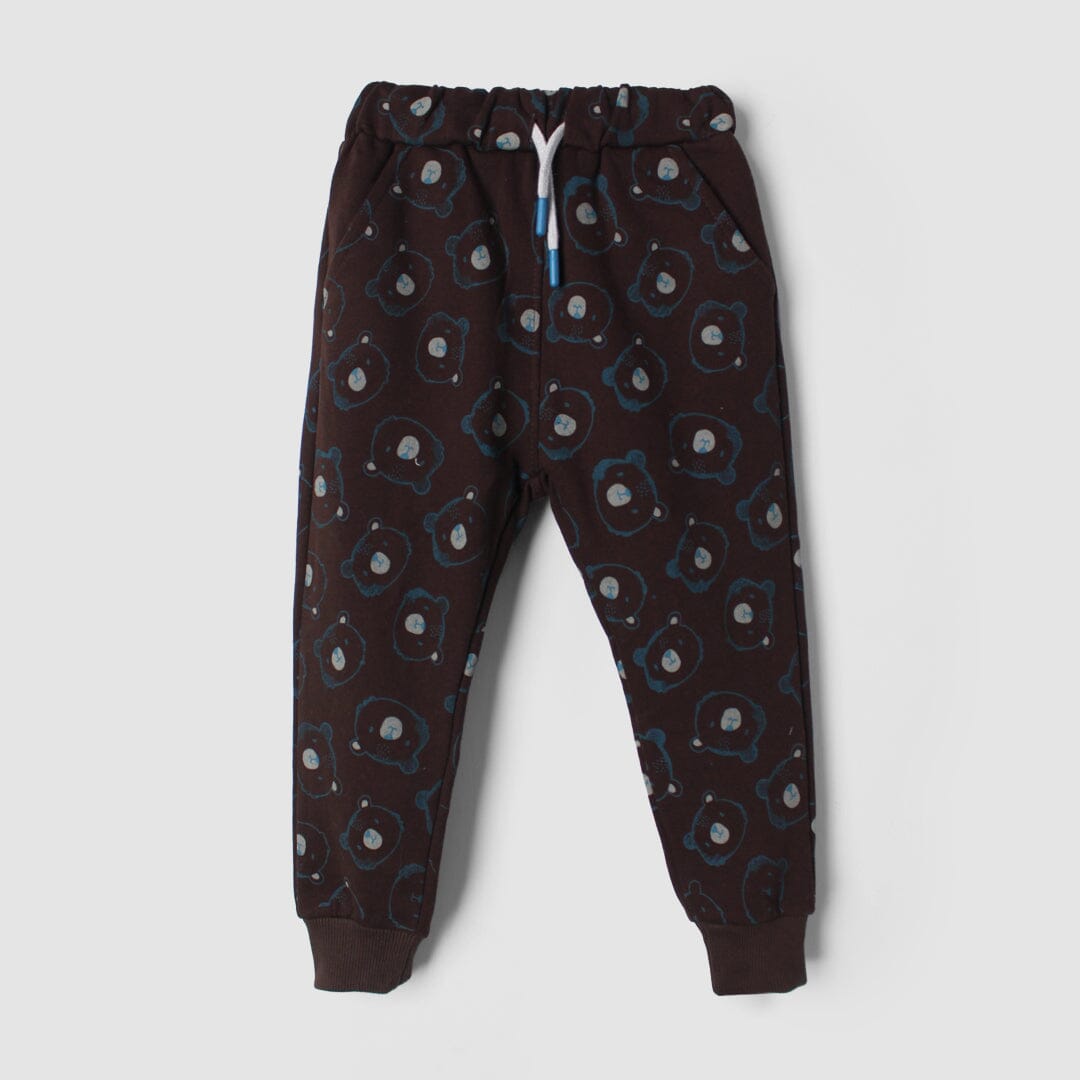 Umber Brown Themed Kids Trouser Trouser Iluvlittlepeople 6-9 Months Brown Winter