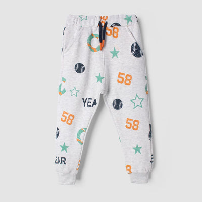 Pearly Grey Themed Kids Trouser Trouser Iluvlittlepeople 6-9 Months Grey Winter