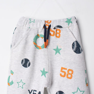 Pearly Grey Themed Kids Trouser Trouser Iluvlittlepeople 