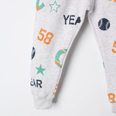 Pearly Grey Themed Kids Trouser Trouser Iluvlittlepeople 