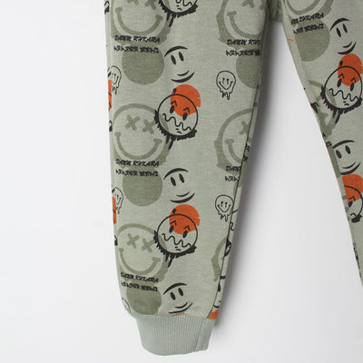 Leafy Green Themed Kids Trouser Trouser Iluvlittlepeople 
