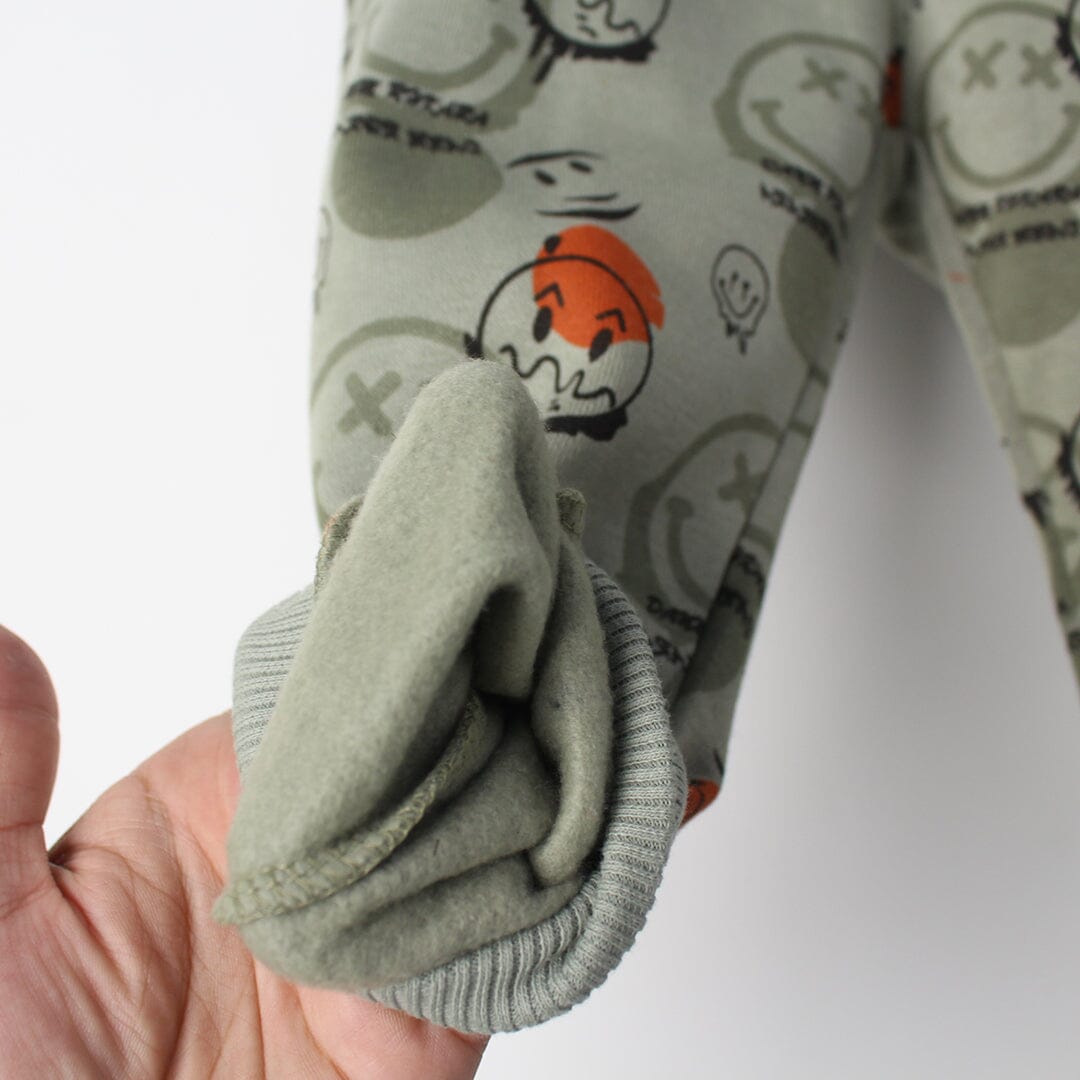 Leafy Green Themed Kids Trouser Trouser Iluvlittlepeople 