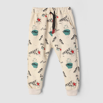 Ivory Off White Themed Kids Trouser Trouser Iluvlittlepeople 6-9 Months Off White Winter