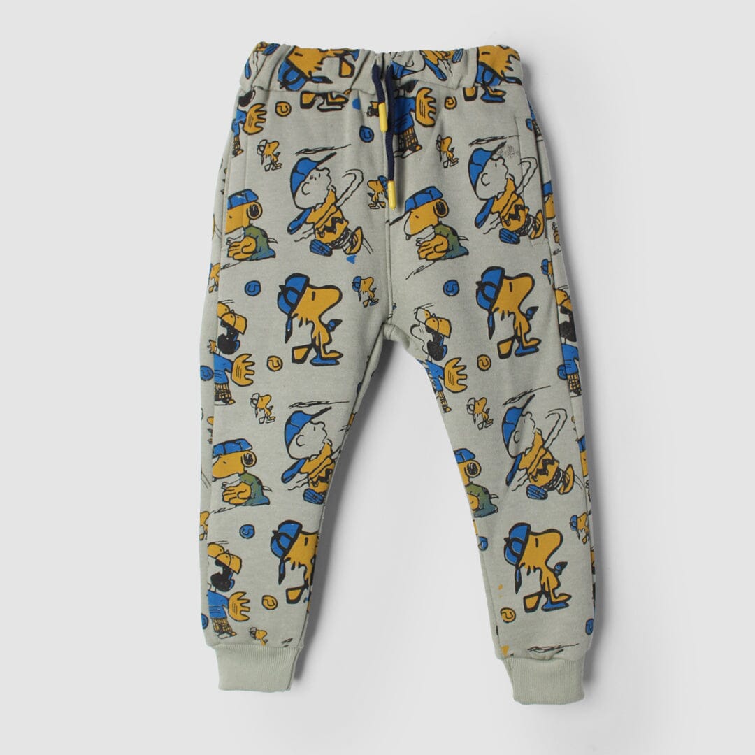 Leafy Green Themed Kids Trouser Trouser Iluvlittlepeople 6-9 Months Green Winter