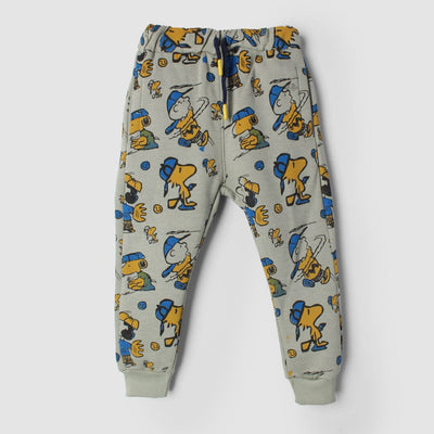 Leafy Green Themed Kids Trouser Trouser Iluvlittlepeople 6-9 Months Green Winter