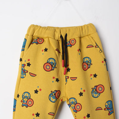Relish Mustard Themed Kids Trouser Trouser Iluvlittlepeople 
