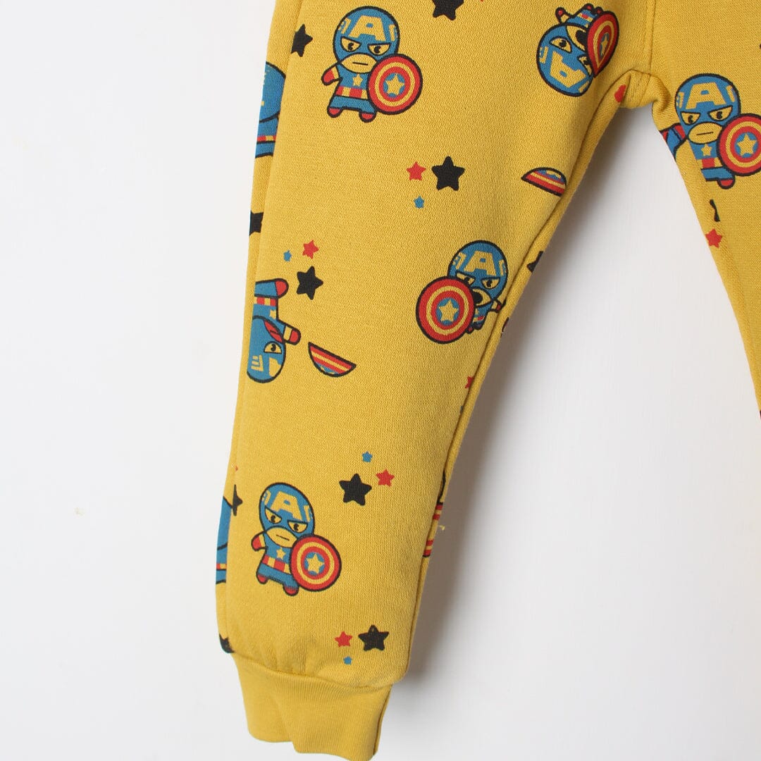 Relish Mustard Themed Kids Trouser Trouser Iluvlittlepeople 