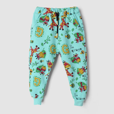 Pure Aqua Themed Kids Trouser Trouser Iluvlittlepeople 6-9 Months Aqua Winter