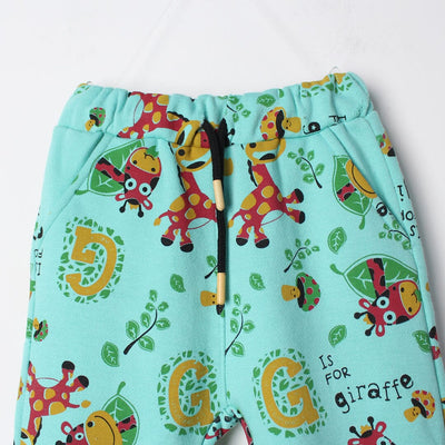 Pure Aqua Themed Kids Trouser Trouser Iluvlittlepeople 