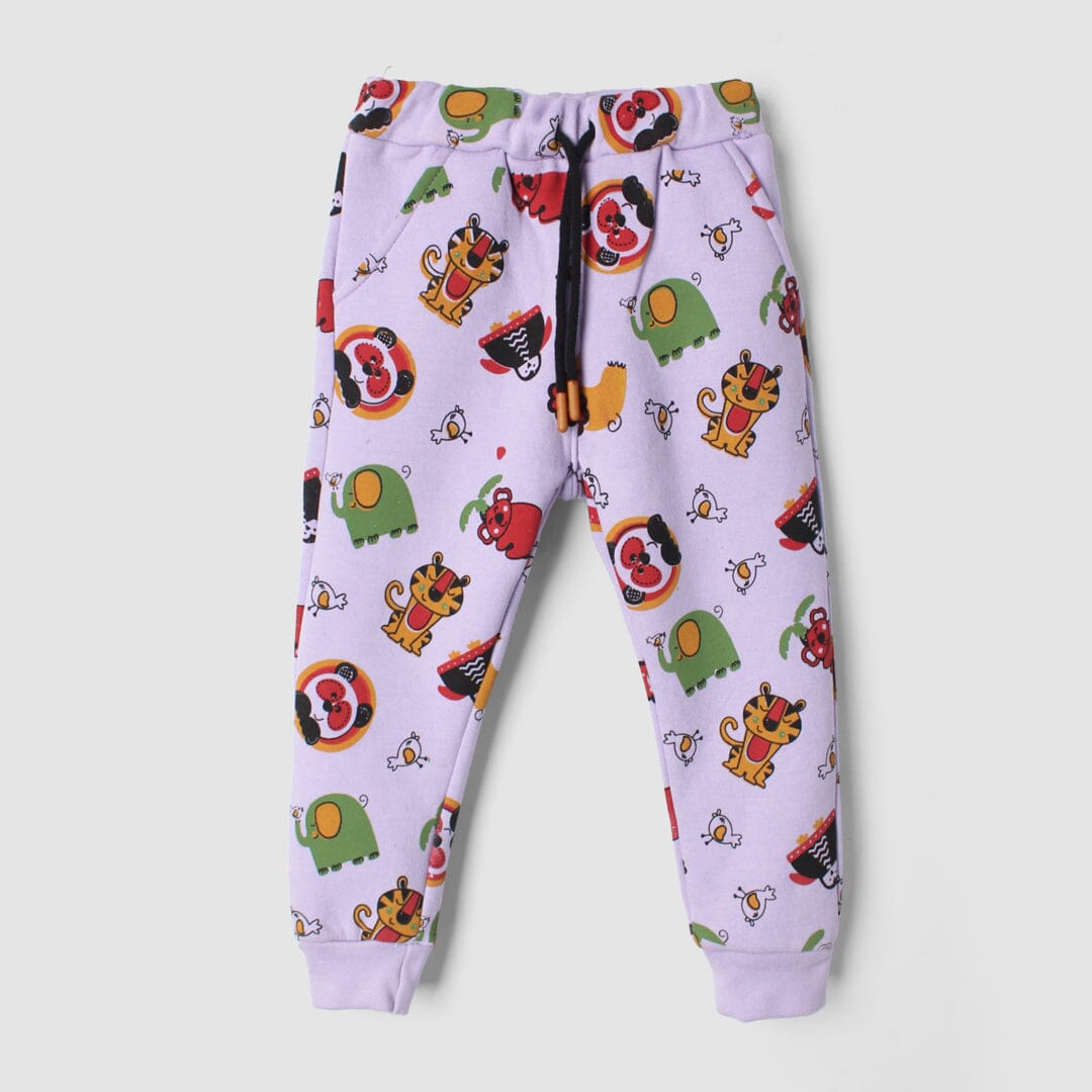 Plum Purple Themed Girls Trouser Trouser Iluvlittlepeople 6-9 Months Purple Winter