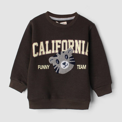 Admire Green Themed Kids Sweatshirt Sweatshirt Iluvlittlepeople 6-9 Months Green Winter
