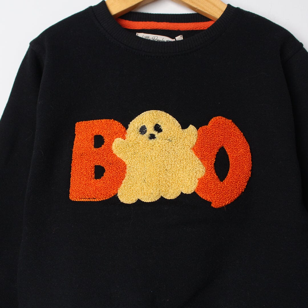 Pitch Black Themed Kids Sweatshirt Sweatshirt Iluvlittlepeople 