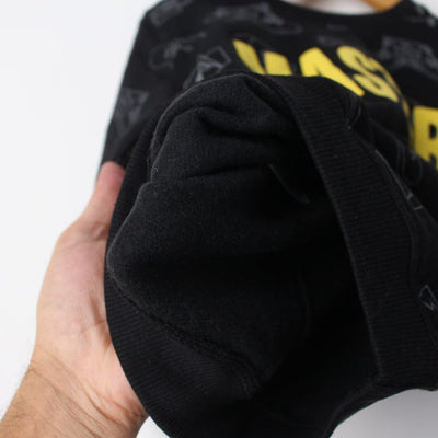 Sable Black Themed Kids Sweatshirt Sweatshirt Iluvlittlepeople 