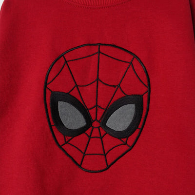 Cozy SpiderMan Themed Kids Sweatshirt Sweatshirt Iluvlittlepeople 