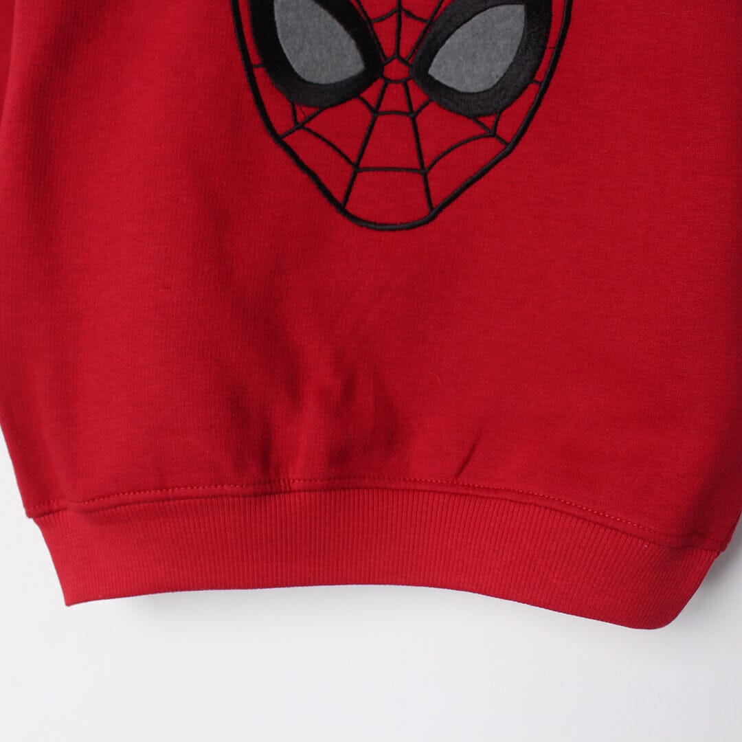 Cozy SpiderMan Themed Kids Sweatshirt Sweatshirt Iluvlittlepeople 