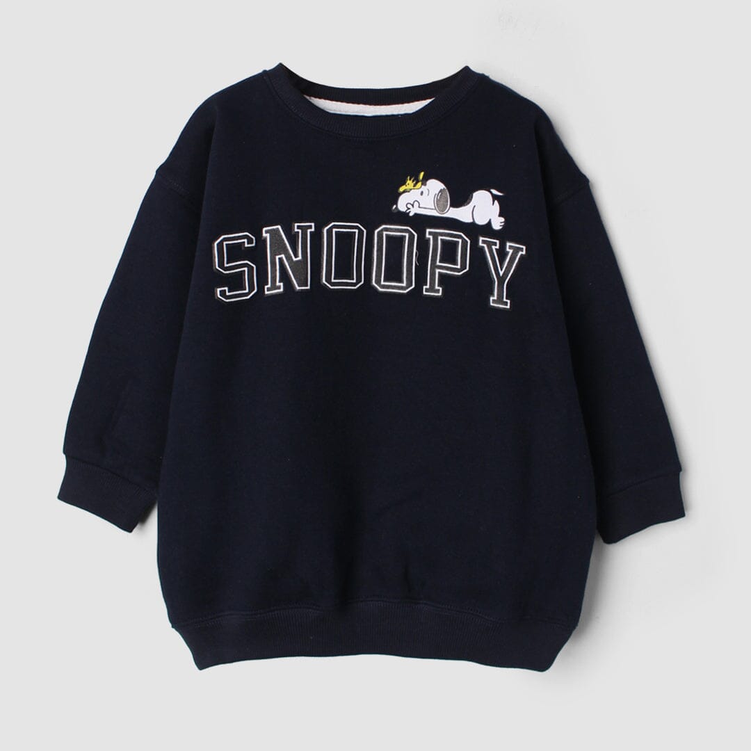 Azure Blue Themed Kids Sweatshirt Sweatshirt Iluvlittlepeople 6-9 Months Blue Winter