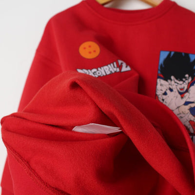 Redish Goku Themed Kids Sweatshirt Sweatshirt Iluvlittlepeople 