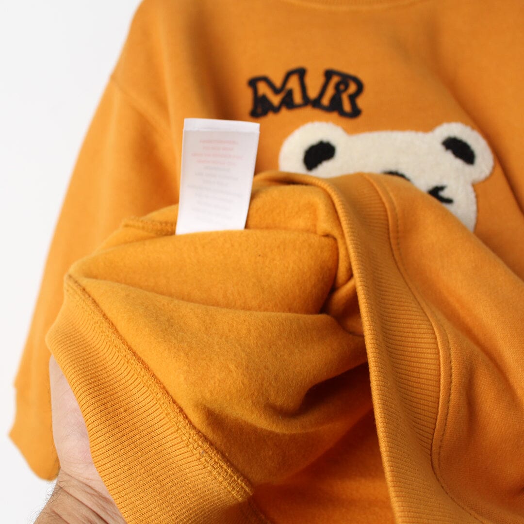 Amber Yellow Themed Kids Sweatshirt Sweatshirt Iluvlittlepeople 
