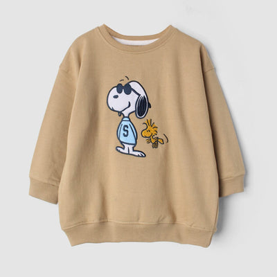Skinny Brown Themed Kids Sweatshirt Sweatshirt Iluvlittlepeople 6-9 Months Brown Winter
