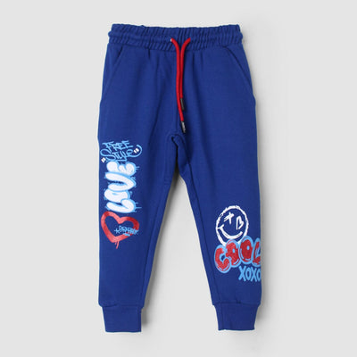 Desire Blue Themed Boys Trouser Trouser Iluvlittlepeople 2-3 Years Blue Winter
