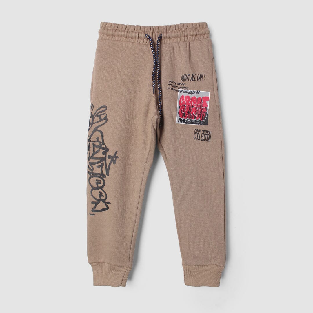 Flair Brown Themed Boys Trouser Trouser Iluvlittlepeople 2-3 Years Brown Winter