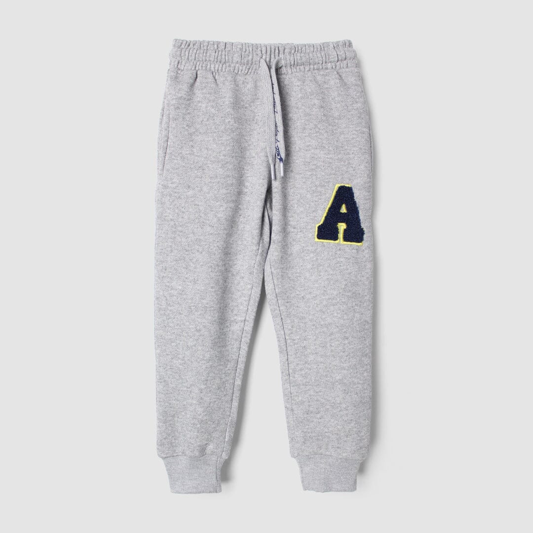 Pale Grey Themed Boys Trouser Trouser Iluvlittlepeople 2-3 Years Grey Winter