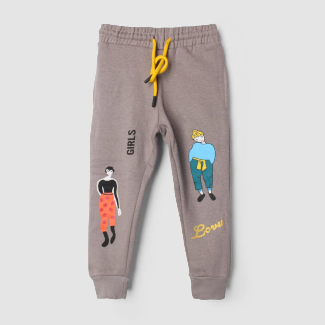 Smoky Grey Themed Boys Trouser Trouser Iluvlittlepeople 2-3 Years Grey Winter