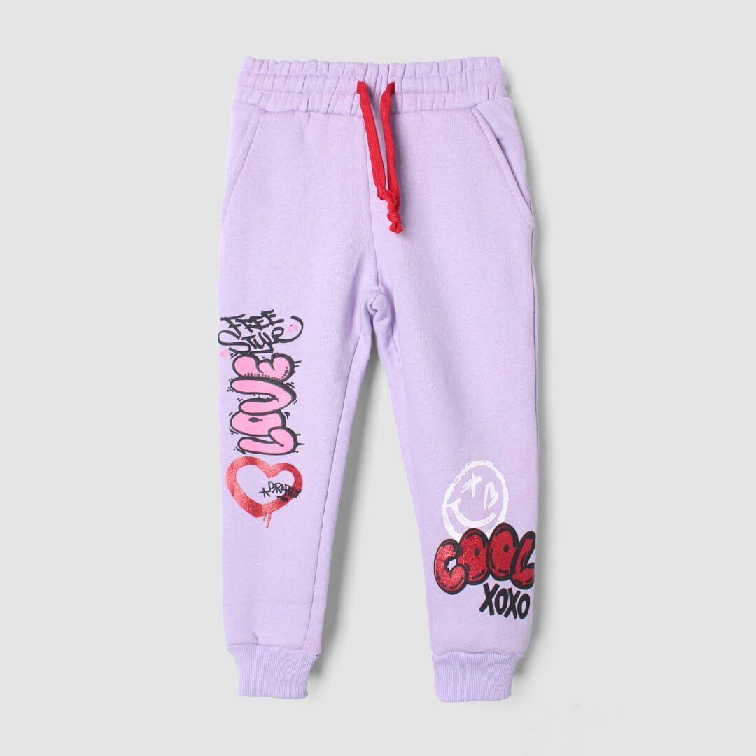 Inspire Purple Themed Girls Trouser Trouser Iluvlittlepeople 2-3 Years Purple Winter