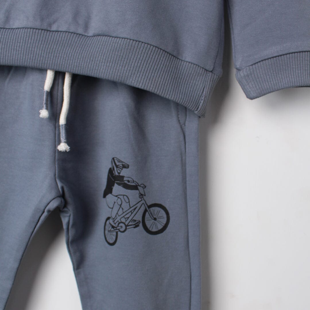 2Pc Stylish Grey Themed For Boys 2Pc Set Iluvlittlepeople 