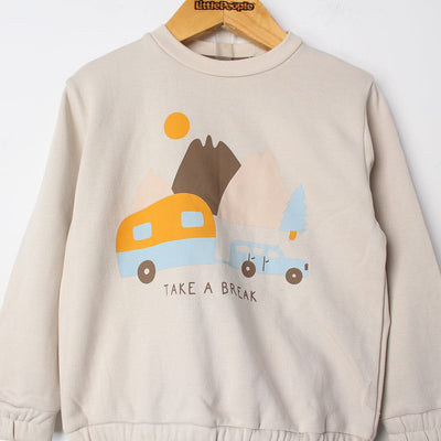 2Pc Desire Beige Themed For Boys 2Pc Set Iluvlittlepeople 