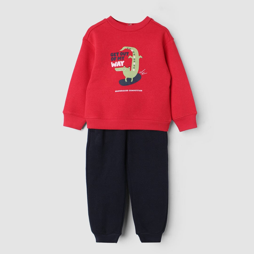 Ruby 2Pc Red Themed For Boys 2Pc Boys Iluvlittlepeople 6-9 Months Winter Red