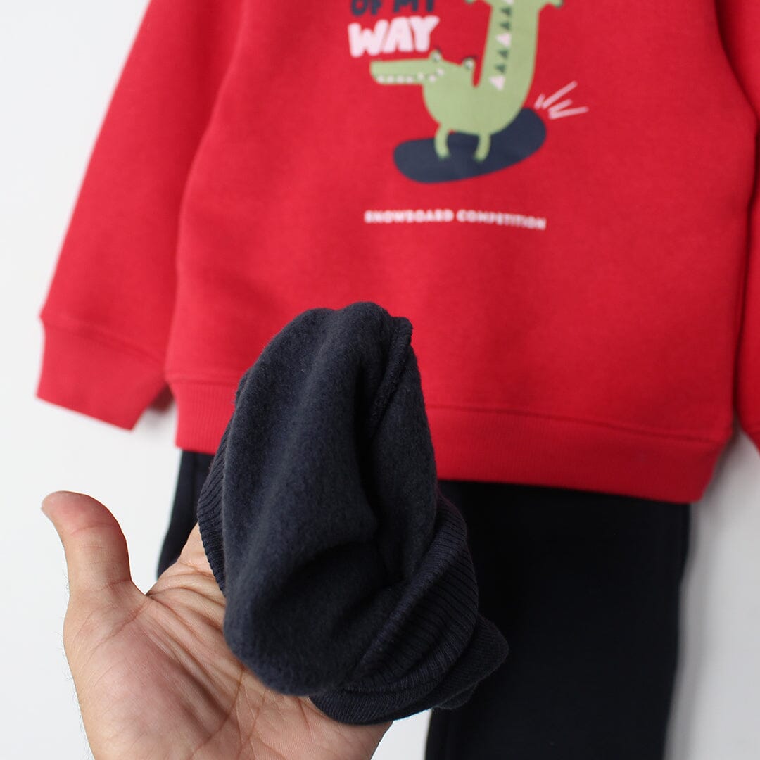 Ruby 2Pc Red Themed For Boys 2Pc Boys Iluvlittlepeople 