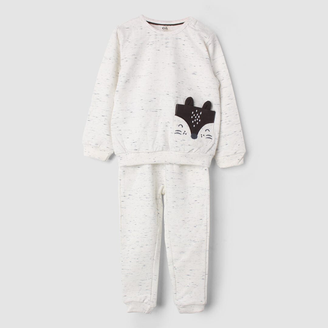Desire 2Pc Off White Themed For Boys 2Pc Boys Iluvlittlepeople 0-3 Months Winter Off White