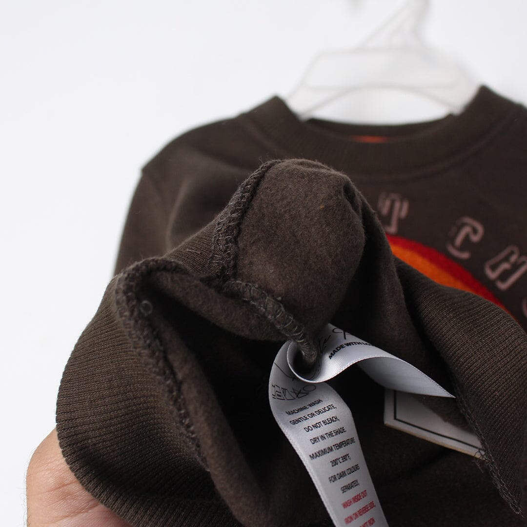 Admire Green Themed Kids Sweatshirt Sweatshirt Iluvlittlepeople 