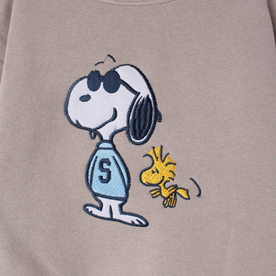 Modern Beige Themed Kids Sweatshirt Sweatshirt Iluvlittlepeople 