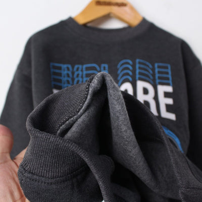 Impulse Grey Themed Kids Sweatshirt Sweatshirt Iluvlittlepeople 