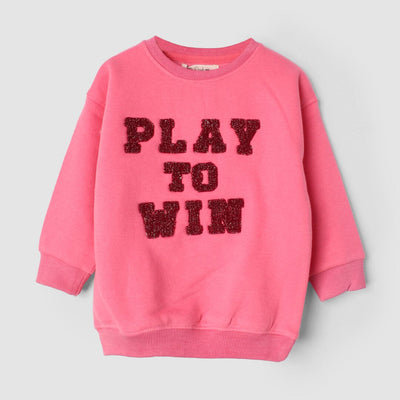 Dream Pink Themed Kids Sweatshirt Sweatshirt Iluvlittlepeople 6-9 Months Pink Winter