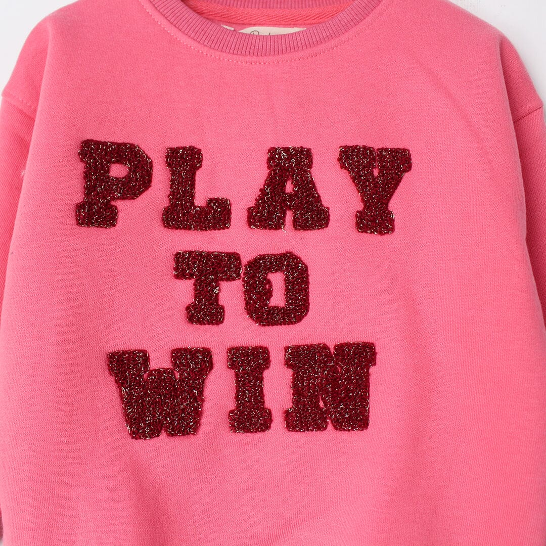 Dream Pink Themed Kids Sweatshirt Sweatshirt Iluvlittlepeople 