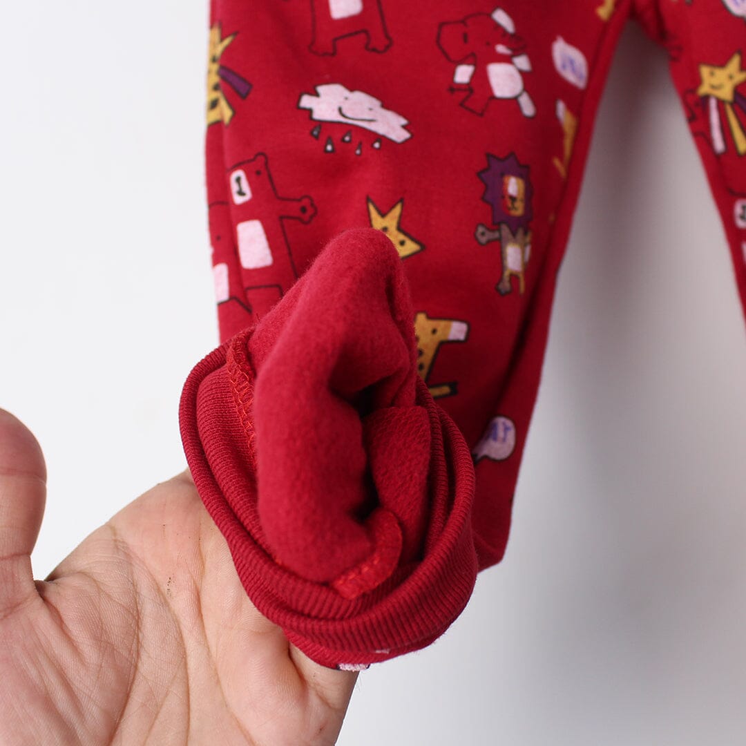 Stylish Maroon Themed Boys Trouser Trouser Iluvlittlepeople 