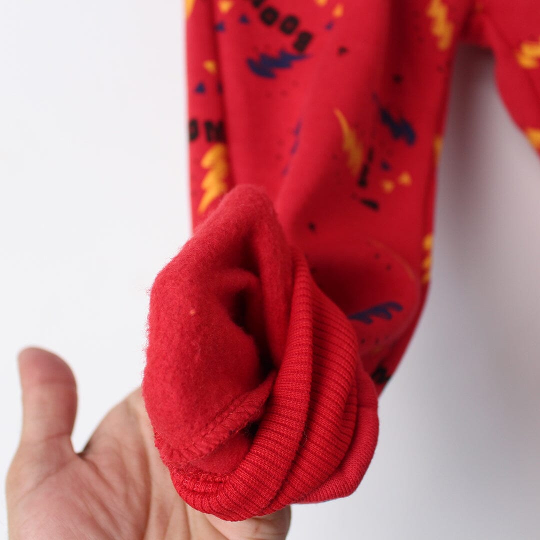 Stylish Red Themed Boys Trouser Trouser Iluvlittlepeople 