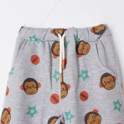 Pale Grey Themed Boys Trouser Trouser Iluvlittlepeople 