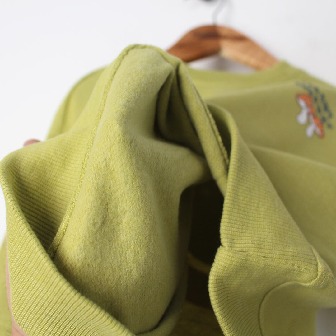 Stylish Green Themed Boys Sweatshirt Sweatshirt Iluvlittlepeople 