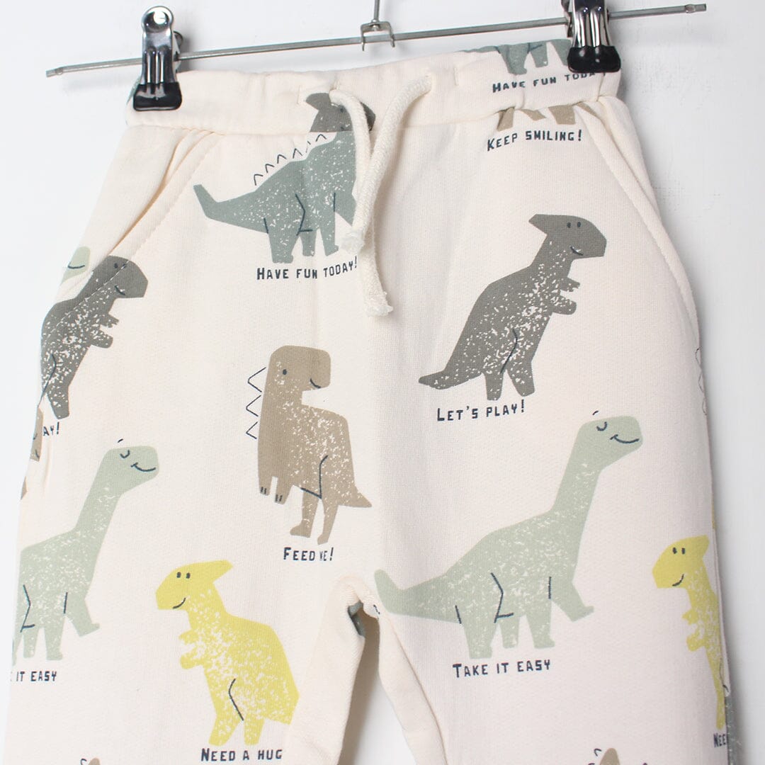 Stylish Off White Themed Kids Trouser Trouser Iluvlittlepeople 