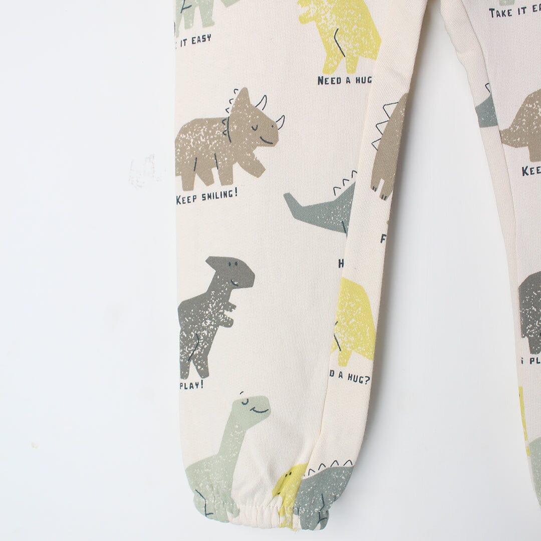 Stylish Off White Themed Kids Trouser Trouser Iluvlittlepeople 