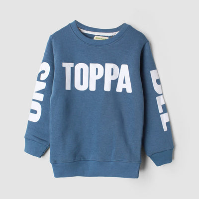 Inspire Blue Themed Kids Sweatshirt Sweatshirt Iluvlittlepeople 2-3 Years Blue Winter