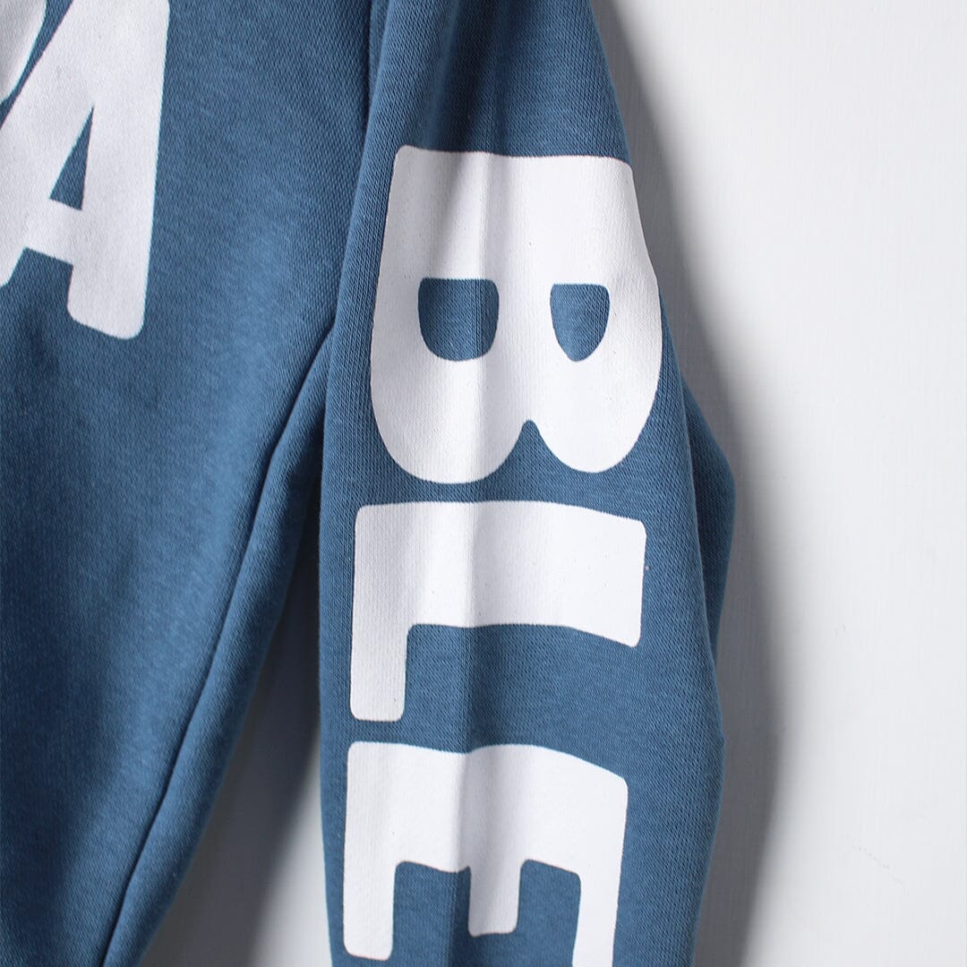 Inspire Blue Themed Kids Sweatshirt Sweatshirt Iluvlittlepeople 